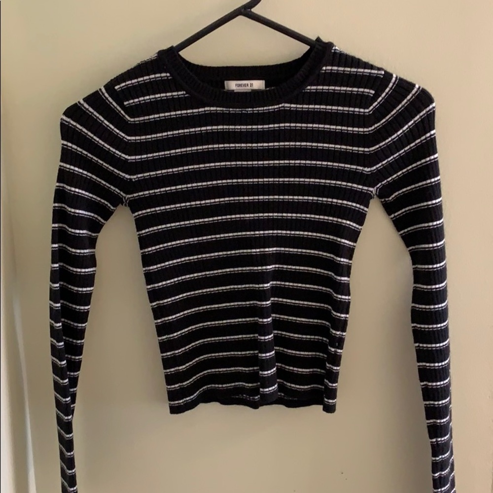 Cute forever 21 striped sweater